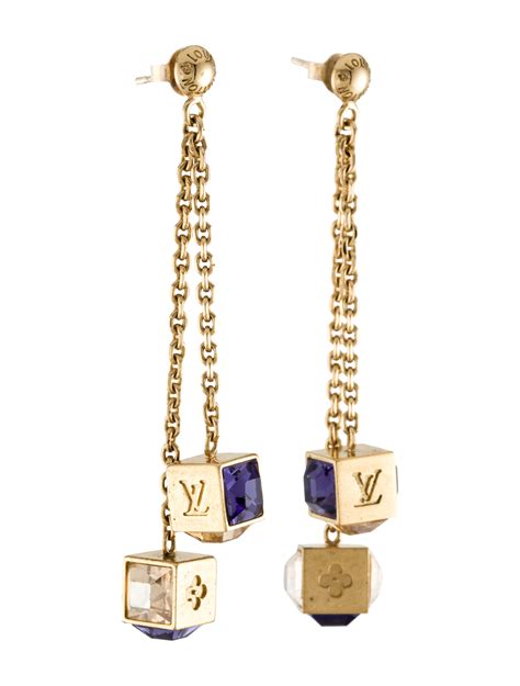 are louis vuitton earrings made of real gold|louis vuitton latest earrings.